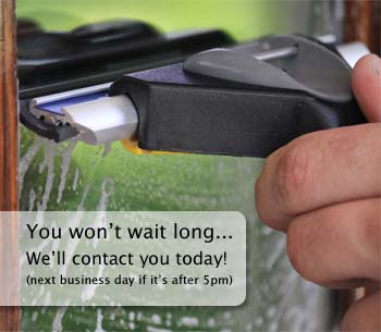 Camelot Window Cleaning Estimate Form Pic